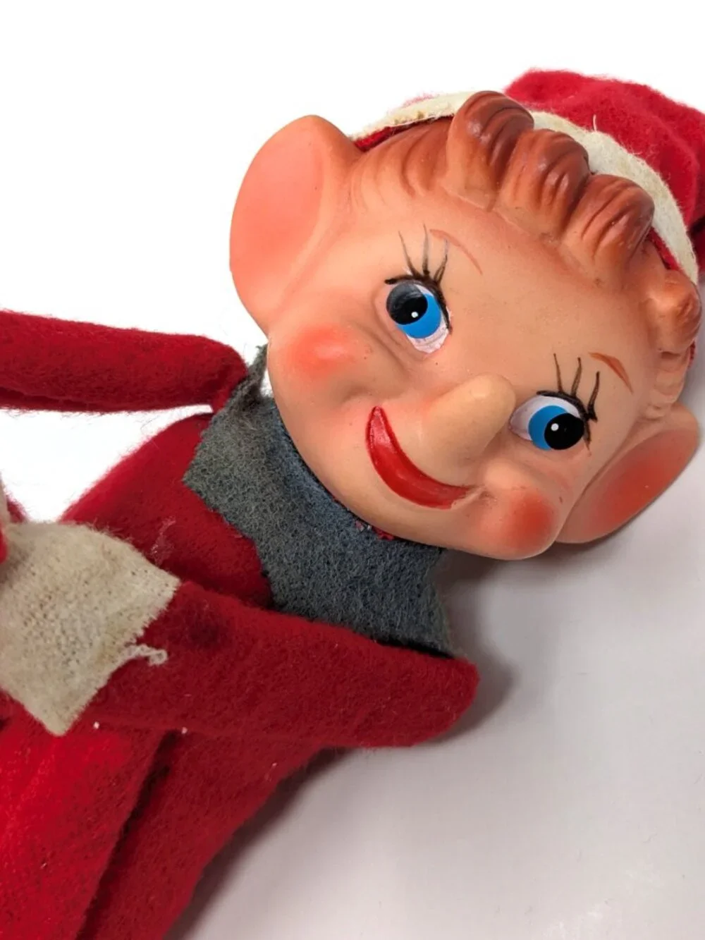 VTG 50s Knee Hugger Elf Ornament Pixie Sakai Japan Commonwealth of Pennsylvania
